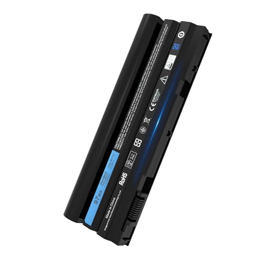 97Wh M5Y0X T54FJ Laptop Battery Compatible with Dell Latiude E6420 E5420 E6520 E6530 E5430 E5520 E5530 E6430 E6440 Inspiron 4420 4520 4720 5420 5520 5720 7420 7520 7720 T54F3 M421R M521R N3X1D - size: 8.9 * 3.1 * 1.4 Inch M5Y0X