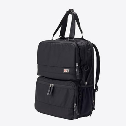 Trilogy Modular System I Modular 4-wheel spinner carry-on, with two zip-off bags! All 3 are Expandable! You get 3 bags in 1! Mix and match; take apart to fit crowded airplane spaces (Black) - color: Black