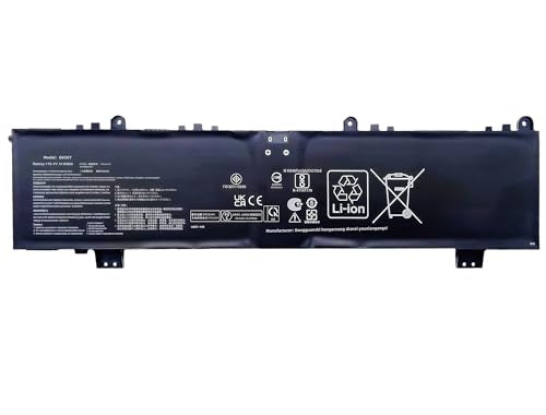90Wh C41N2103 Laptop Battery Replacement for Asus for ROG for Zephyrus Duo 16 GX650RM GX650RS GX650RW GX650RX NR2202RM NR2202RS NR2202RW NR2202RX GX650RM-LS016W 4ICP5/63/113 15.4V High performance - style: C41N2103