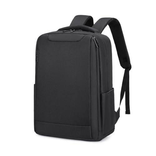 Slim Business Laptop Backpack, Water Resistant Travel Backpack, Durable Computer Bag, Fits 15.6 Inch Laptop, Black.