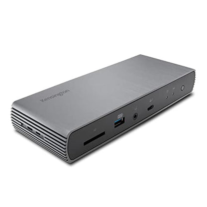 Kensington SD5780T Thunderbolt 4 Dual 4K Docking Station with up to 100W Power Delivery & SD Card Reader, HDMI & Thunderbolt 4 Ports for Windows and MacBooks (K33040NA) | 100W power delivery, SD card reader, HDMI and Thunderbolt 4 ports, for Windows and M