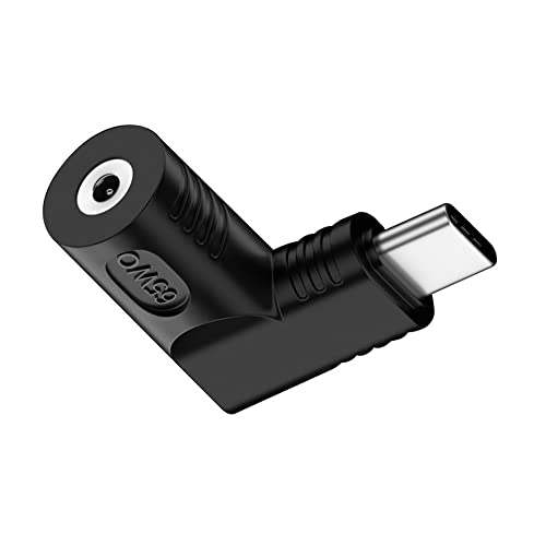 DC Jack 2.5x0.7mm Input to USB-C Type-C Angled 90 Degree Power Plug Charge Adapter for Laptop Phone - style: 2.5x0.7mm
