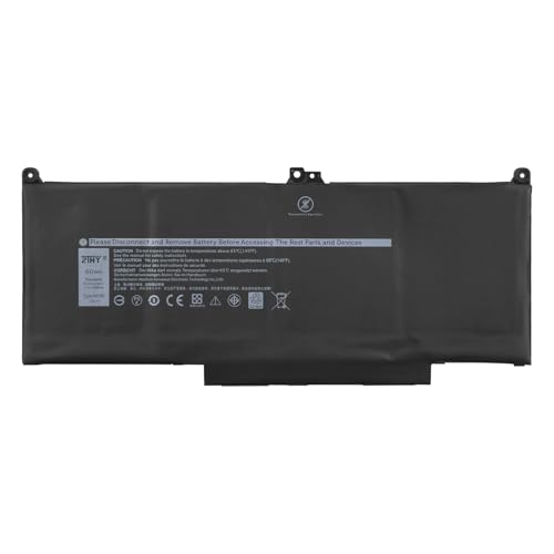 60Wh MXV9V Laptop Battery Replacement for Dell Latitude 5300 5310 7300 7400 | Latitude 5300/5310 2-in-1, Inspiron 7300/7306 2-in-1 Black Battery P96G P97G P99G P100G 451-BCJG 5VC2M 829MX 7.6V 4-Cell - size: 7.99*3.94*0.28 inch MXV9V