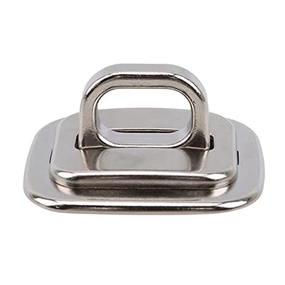 Anti-Theft Security Base Plate Zinc-Alloy Electroplated Bright Computer Fixed Base Desk Mount Accessory