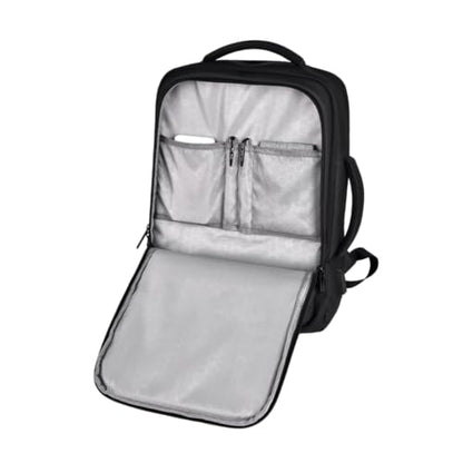 Travel Laptop Backpack, Expandable Business Bag, Water Resistant, USB Charging Port, Fits 15.6 Inch Laptop (Green) - color: Green