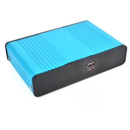 USB 6-Channel 5.1/7.1 Surround External Sound Card for PC Laptop Desktop Tablet Audio Optical Fiber Adapter Card (Blue)