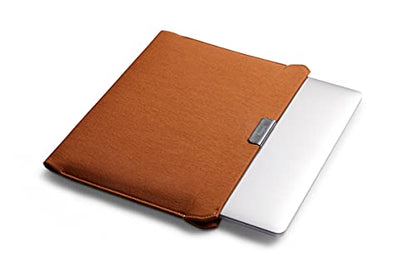 Bellroy Laptop Sleeve (Fits 14 Inch Laptop or MacBook, Slim Protective Case with Magnetic Closure) - Bronze - color: Bronze