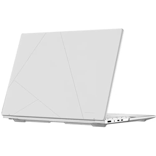 Batianda Matte Hard Case for ASUS ZenBook 14 OLED 2024 2025 | Fits Model UX3405M / UX3405C, Translucent Frosted Anti-Fingerprint Laptop Cover, Soft Touch Slim Protective Shell - color: Matte Frosted