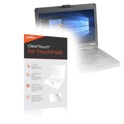 BoxWave Touchpad Protector Compatible with Panasonic Toughbook CF-54 - ClearTouch for Touchpad (2-Pack), Pad Protector Shield Cover Film Skin