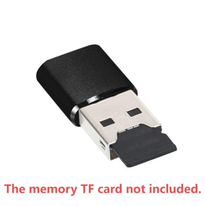 Chenyang CY TF Card Reader USB 3.0 to Micro SD SDXC Writer Adapter 5Gbps Super Speed for Car Laptop - color: Black Reader