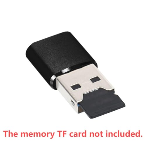 ChenYang USB 2.0 to Micro SD T-Flash TF M2 Card Reader for Mobile Phone and Tablet Black Mini Size - color: USB2.0 to TF+micro SD