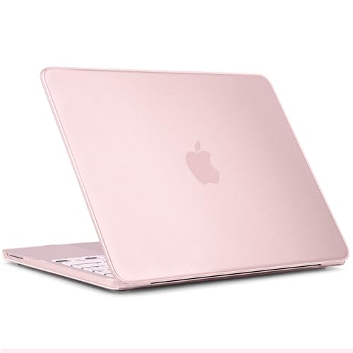 Batianda CrystalMist Case for MacBook Neo 13 Inch 2026, Frosted Blush | 4-in-1 Bundle Official Color Matched, Frosted Translucent Shell, Anti-Fingerprint Matte Finish, Slim Lightweight Protection - color: Matte Blush