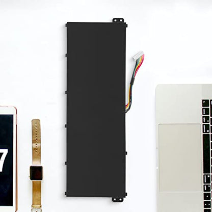 Futurebatt AP16M5J Laptop Battery for Acer Aspire A114-31 A314-31 A315-21 A315-51 A515-51 ES1-523-24CW ES1-523-20DG 2ICP4/80/104 - size: AP16M5J 12.36×5.00×0.73 in