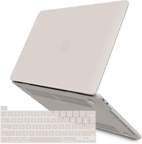 IBENZER Compatible with MacBook Pro 14 Inch Case 2026 2025 2024 2023 2022 M5 M4 M3 M2 M1 A3434 A3112 A3185 A3401 A2918 A2992 A2779 A2442 Mac Pro/Max,HardShellCase&KeyboardCover,RockyGray,T14RKGY+1 - color: Rocky Gray, size: For Macbook Pro 14" with Touch