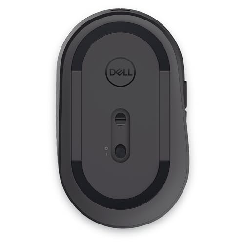 Dell Wireless Mouse MS7421W, Rechargeable, Bluetooth, 6 Month Battery | 2.4GHz, USB-C Charging Cable, 3 Year Advanced Exchange, Graphite Black - color: Graphite Black