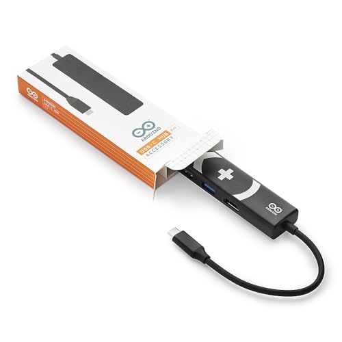 Arduino USB-C Hub (8 in 1) [TPX00241] - 8-in-1 Expansion for Development Boards | HDMI, Ethernet, USB-A & USB-C Ports, SD/TF Card Readers