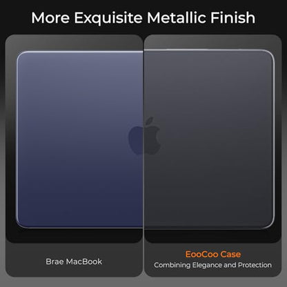 EooCoo for MacBook Neo Case 13 inch 2026, Scratch Resistant, Original Black | 4 in 1 Kit, Durable, Easy Snap-On, Stays New, Model A3404 (A18 Pro Chip) - color: Original Black