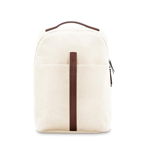 Samsonite Virtuosa Carry-On Travel Backpack with Padded Laptop Sleeve, Off White - color: Off-white
