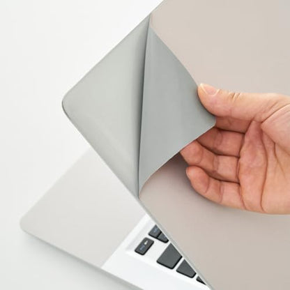 Laptop Skin Sticker Decal 15-15.6 Inches, Universal Reusable Vinyl Sticker for 12.1 13 13.3 14 15.4 Inches Netbook/Notebook PC, Waterproof & Scratch-Resistant (Beige) - color: Beige