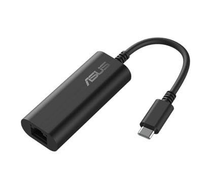 ASUS USB-C2500 V2 2.5Gbps Type-C Wired Network Adapter, RJ45 LAN, USB-C High-Speed Transfer, Compatible with 2.5G/1G/100Mbps