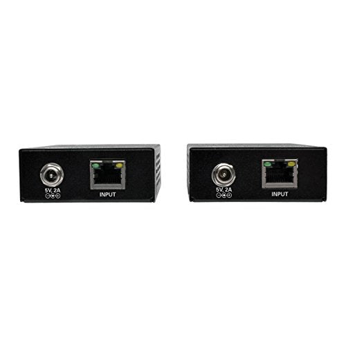 Tripp Lite HDMI over Cat5/Cat6 Active Extender Kit, Transmitter & Receiver with Built-in 3840x2160 4K x 2K @ 24/30Hz Upscaler, 125ft (B126-1A1-SC4K) - style: HDMI + 4K Scaler