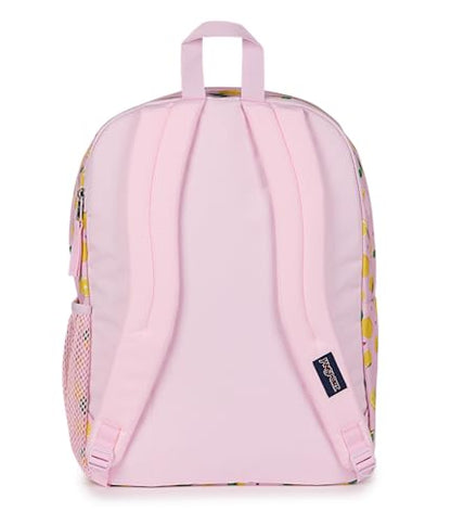 JanSport Laptop Backpack - Computer Bag with 2 Compartments, Ergonomic Shoulder Straps, 15” Laptop Sleeve, Haul Handle - Lemonade Stand - color: Lemonade Stand Pink