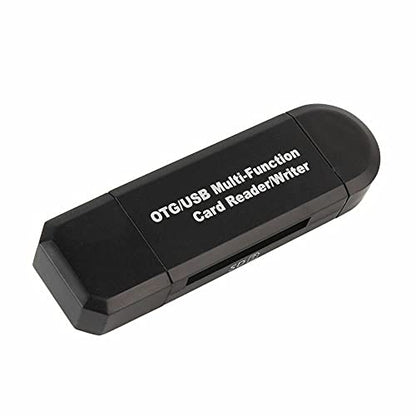 3 in 1 Type C Micro USB & USB OTG Adapter SD TF Card Reader