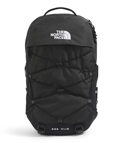 The North Face Borealis Commuter Laptop Backpack - Water Repellent, Laptop Sleeve, Large Main Compartment, Asphalt Grey Light Heather/TNF Black-NPF, One Size - color: Asphalt Grey Light Heather/Tnf Black-npf