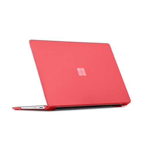 mCover Hard Case Only Compatible for 13.5" Microsoft Surface Laptop (5/4 / 3/2 / 1) with Alcantara Keyboard - Red - color: Red