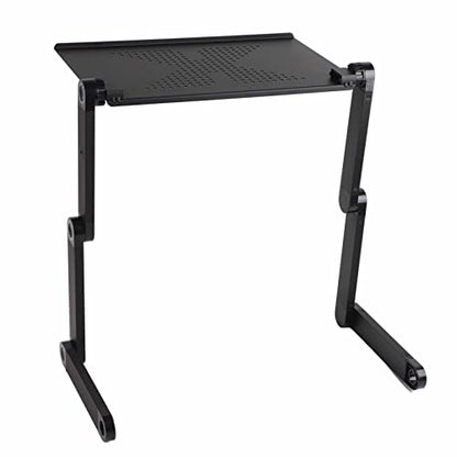 Adjustable Vented Laptop Stand Portable Ergonomic Computer Desk for Sofa Bed Office Home Use - Compact Design for Multifunctional Use