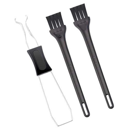 1 PCS Keycap Puller Switch Puller with 2 Cleaning Brushes | For Mechanical Keyboard, Fixing & Removal Tool, Stainless Steel