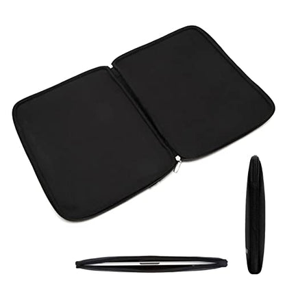 TOPTIE 15 Inch Water Shockproof Neoprene Computer Bag Laptop Sleeve Liner Package keepive Laptop Case with Double Zipper - size: 15 Inch