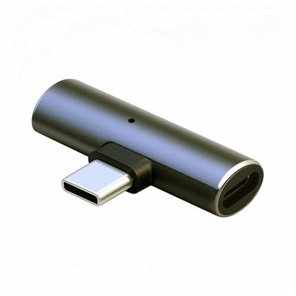 cablecc USB-C Type-C to 100W PD Power & 3.5mm Audio DAC AUX Music 16bit 48kHz Adapter for Laptop Tablet Phone - style: PD 100W +DAC Audio 3.5mm