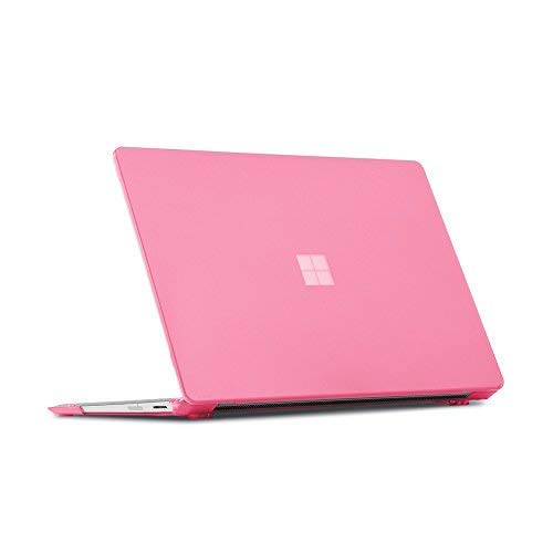 mCover Hard Case Only Compatible for 13.5" Microsoft Surface Laptop (5/4 / 3/2 / 1) with Alcantara Keyboard - Pink - color: Pink