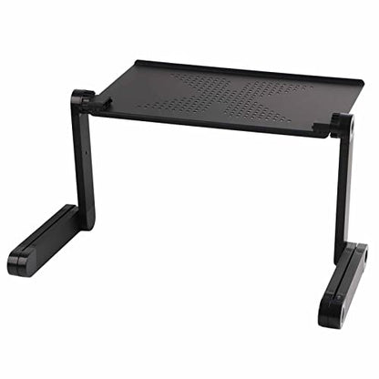 Adjustable Vented Laptop Stand Portable Ergonomic Computer Desk for Sofa Bed Office Home Use - Compact Design for Multifunctional Use