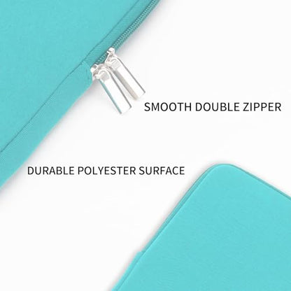RAINYEAR 13.3 Inch Laptop Sleeve Case Padded Carrying Bag, Blue | Slim Protective Soft Zipper Computer Cover for 13.3 Inch Notebook Computer Chromebook 14 inch MacBook Pro/Max M1 M2 M3 M4 M5 - color: Blue, size: 13"-13.3"