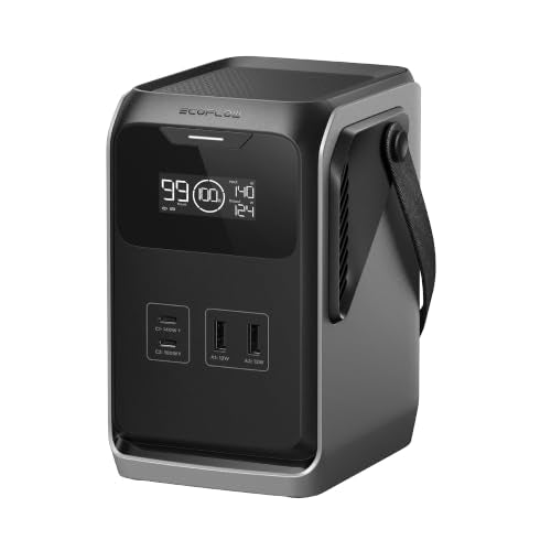 EF ECOFLOW Portable Power Bank Station TRAIL 200 DC, 192Wh, 220W DC | LFP Battery, 140W USB C Output, Solar Generator for Outdoor Camping, Travel, and Emergency (No AC Outlet Included) - style: TRAIL 200