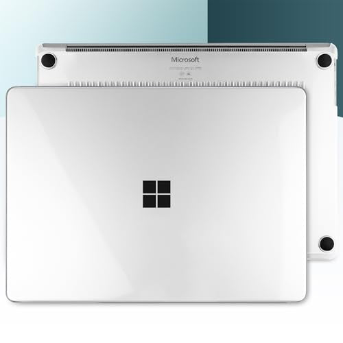 Batianda Case for Microsoft Surface Laptop 13 inch 2025-2026, Crystal Clear | Fits Model 2095, Lightweight Slim Hard Shell with Scratch-Resistant Protection, Easy Installation, Precision Fit - color: Transparent