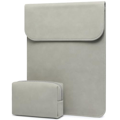 HYZUO 13 Inch Laptop Sleeve PC Case for MacBook Pro 13 M2 M1 2026-2016, 13" MacBook Neo 2026 A3404, MacBook Air 13 M5 A3449 M4 M3 M2 M1 2026-2018, 13" iPad Pro/Air, Surface Pro, XPS 13, Light Gray - color: Light Gray, size: 13 Inch