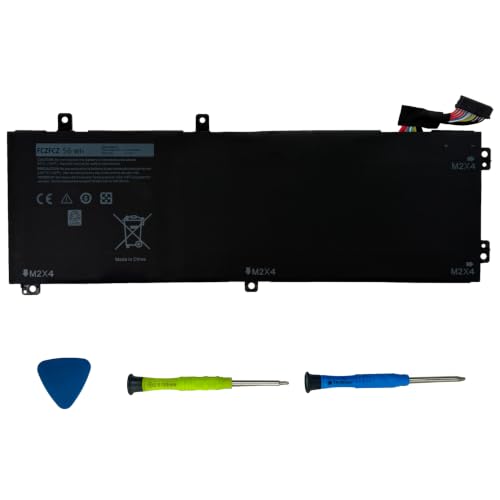 H5H20 Battery Replacement for Dell XPS 15 7590 9550 9560 9570 Precision 5510 5520 5530 5540 Inspiron 15 7500 7501 7590 7591 Vostro 7500 7590 Series 6GPTY 62MJV M7R96 5D91C 56Wh 11.4V 3-Cells - size: 10.59*4.37*1.22 inch H5H20