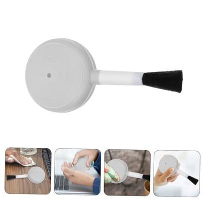 ABOOFAN 4pcs Air Blow Ball Brush Camera Lens Dust Blower Scratch- Handheld for Outdoor Travel - color: Light Grey