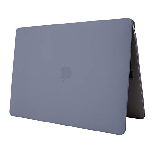 Se7enline for MacBook Pro 13 inch Case M2/M1 2026-2020 A2338,Lavender Gray | Hard Shell Laptop Case Washable Keyboard Cover Skin Anti-Scratch Anti-Drop Heat Dissipation Full Port Access Slim Lightweight - color: Lavender Gray