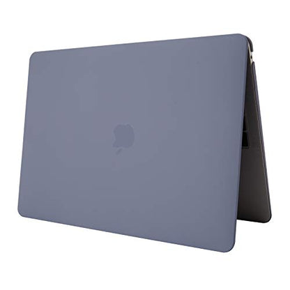 Se7enline for MacBook Pro 13 inch Case M2/M1 2026-2020 A2338,Lavender Gray | Hard Shell Laptop Case Washable Keyboard Cover Skin Anti-Scratch Anti-Drop Heat Dissipation Full Port Access Slim Lightweight - color: Lavender Gray