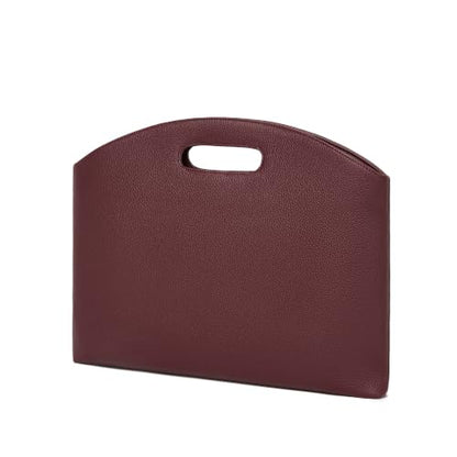 Official Document Computer Bag Stylishly Sleek with Multiple Compartments and Easy to Carry Design - color: Caramel Color/Pu