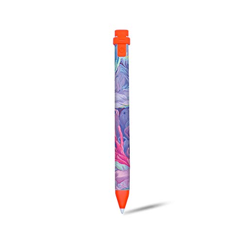 MightySkins Skin for Logitech Crayon Digital Pencil iPad (6th gen) - Dreamy Reef | Protective, Durable, and Unique Vinyl Decal wrap Cover | Easy to Apply, Remove, and Change Styles | Made in The USA - color: Dreamy Reef