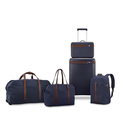 Samsonite Virtuosa Carry-On Travel Backpack with Padded Laptop Sleeve, Navy - color: Navy