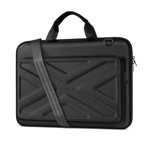 MOSISO Laptop Bag for Men, 18-18.5 inch Computer Bag | Compatible with ASUS Gaming Monitor HP Dell Lenovo Notebook, Hard Shell Laptop Case with Front Pocket&Shoulder Strap, Black - color: Black, size: 18.5 inch