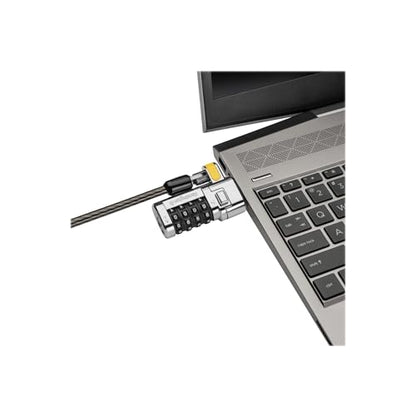 Kensington ClickSafe 3-in-1 Combination Lock - Laptop Lock to Fit All Devices with T-Bar, Nano or Wedge Shaped Slots Lock for Dell, HP, Acer Laptops (K68105EU), Black - size: combination lock