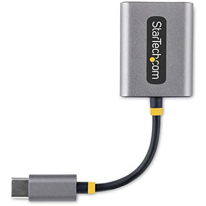 StarTech USB-C Headphone Splitter, 24-bit DAC (USBC-Audio-Splitter) | USB-C Dual Headset Adapter with Mic Input, USB-C to 3.5mm Audio Adapter/Earphone Dongle, USB-C to Audio Jack/Aux Output - style: USB-C 3.5mm Headphone Splitter