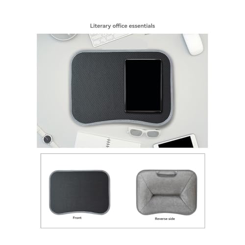 Lap Desk with Cushioned Pillow for Laptops Portable Writing Tray for Work, for Home & Travel Use Without Handle